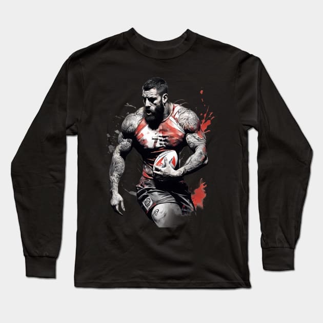 Australia Rugby Long Sleeve T-Shirt by animegirlnft